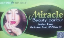MIRACLE, BEAUTY PARLOUR,  service in Koduvally, Kozhikode